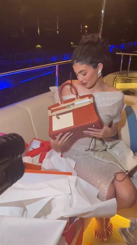 birkin bag kylie jenner|kylie jenner 25th birthday bag.